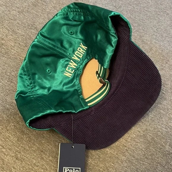 Polo by Ralph Lauren limited edition satin/corduroy hat 🧢 - Picture 3 of 3